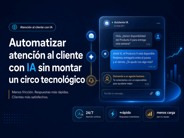 Automatizar atención al cliente con ia