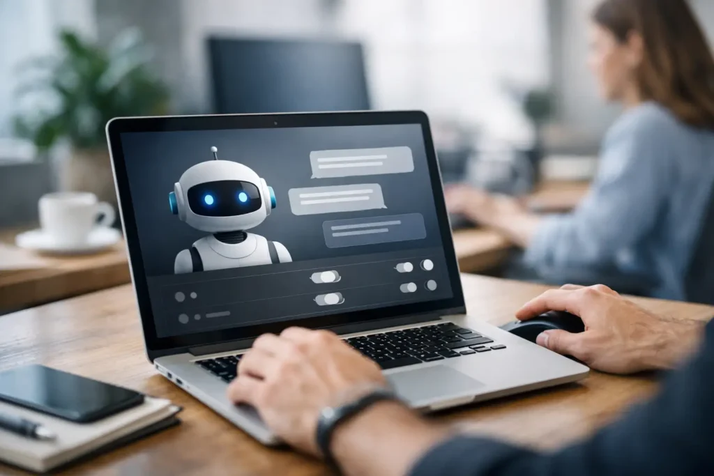 Cómo configurar chatbot ventas web sin humo