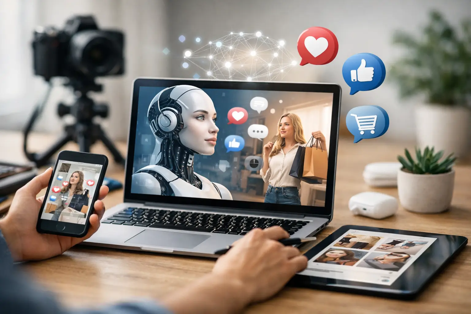 IA para generar contenido de redes que vende